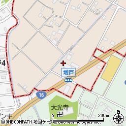 埼玉県春日部市増戸224周辺の地図