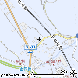 長野県茅野市金沢4243周辺の地図