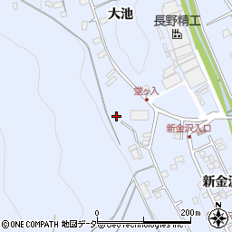 長野県茅野市金沢679周辺の地図