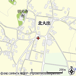 長野県上伊那郡辰野町北大出8009-2周辺の地図