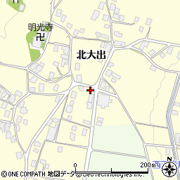 長野県上伊那郡辰野町北大出8008周辺の地図