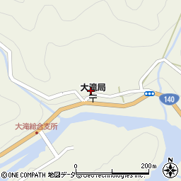 埼玉県秩父市大滝958周辺の地図