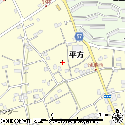 埼玉県上尾市平方4225周辺の地図
