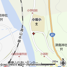 岐阜県下呂市小坂町小坂町1032周辺の地図