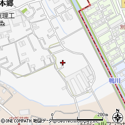 埼玉県上尾市大谷本郷163-6周辺の地図