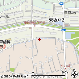 埼玉県坂戸市中小坂251-12周辺の地図