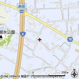 埼玉県春日部市赤沼565周辺の地図