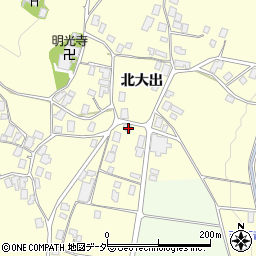 長野県上伊那郡辰野町北大出8009周辺の地図