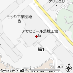 茨城県守谷市緑周辺の地図