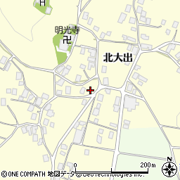 長野県上伊那郡辰野町北大出8852周辺の地図