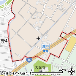 埼玉県春日部市増戸128周辺の地図