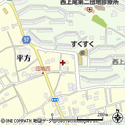 埼玉県上尾市平方4428-1周辺の地図