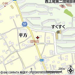 埼玉県上尾市平方4214周辺の地図