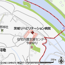 茨城県守谷市同地360周辺の地図