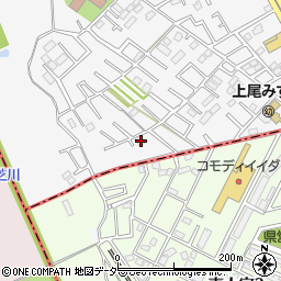 埼玉県上尾市原市61-21周辺の地図