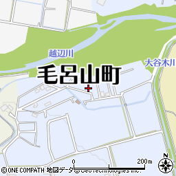 埼玉県入間郡毛呂山町前久保328周辺の地図