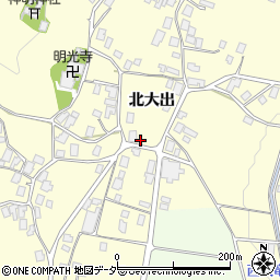 長野県上伊那郡辰野町北大出8012周辺の地図