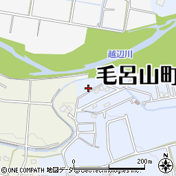 埼玉県入間郡毛呂山町前久保332-77周辺の地図