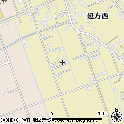 茨城県潮来市延方西周辺の地図