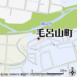 埼玉県入間郡毛呂山町前久保332-96周辺の地図
