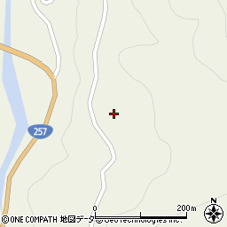 岐阜県下呂市馬瀬川上292周辺の地図
