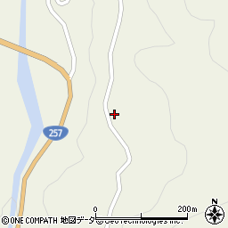 岐阜県下呂市馬瀬川上272周辺の地図