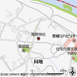 茨城県守谷市同地242周辺の地図