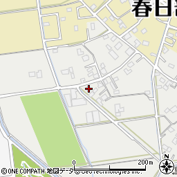 埼玉県春日部市武里中野445周辺の地図