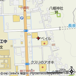 福井県鯖江市小黒町1丁目11周辺の地図