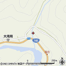 埼玉県秩父市大滝921周辺の地図
