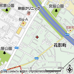 埼玉県坂戸市花影町26周辺の地図