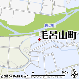 埼玉県入間郡毛呂山町前久保332-80周辺の地図