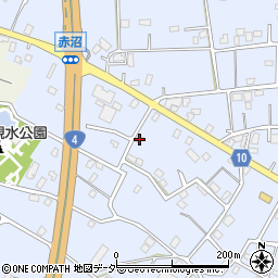 埼玉県春日部市赤沼563周辺の地図
