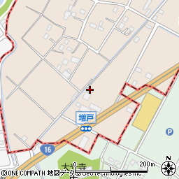 埼玉県春日部市増戸217周辺の地図