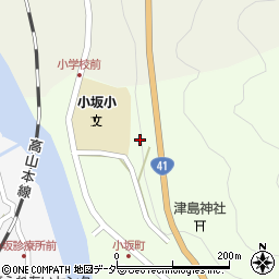 岐阜県下呂市小坂町小坂町920周辺の地図