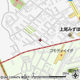埼玉県上尾市原市59-9周辺の地図