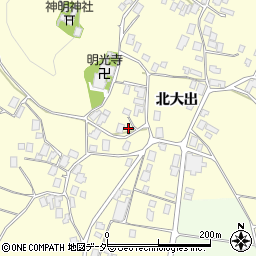 長野県上伊那郡辰野町北大出8845周辺の地図