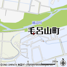 埼玉県入間郡毛呂山町前久保332-85周辺の地図