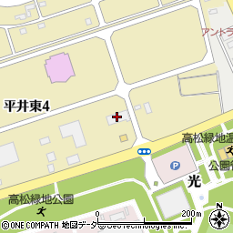 平井自動車株式会社周辺の地図