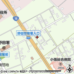 千葉県野田市宮崎159周辺の地図