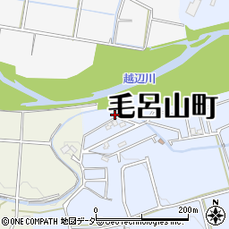 埼玉県入間郡毛呂山町前久保332-81周辺の地図