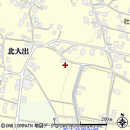 長野県上伊那郡辰野町北大出周辺の地図