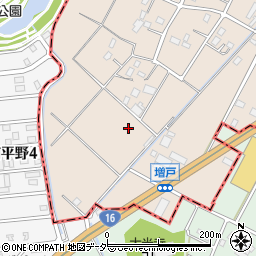 埼玉県春日部市増戸107周辺の地図