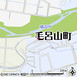 埼玉県入間郡毛呂山町前久保332-82周辺の地図