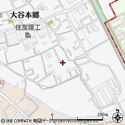 埼玉県上尾市大谷本郷225-2周辺の地図