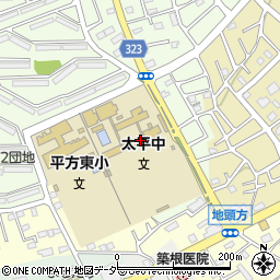 埼玉県上尾市小敷谷2-3周辺の地図