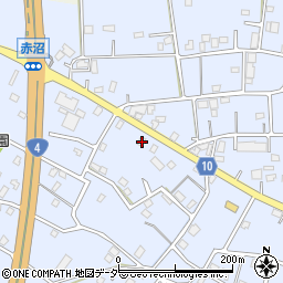 埼玉県春日部市赤沼582周辺の地図