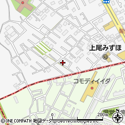 埼玉県上尾市原市59-3周辺の地図