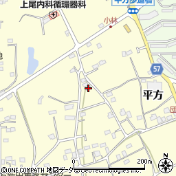 埼玉県上尾市平方4129-14周辺の地図