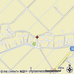 茨城県つくばみらい市弥柳周辺の地図
